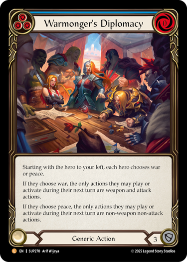 Warmonger's Diplomacy
